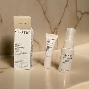 NWOT Onomie Bright Concealing Elixir 0.35 oz and Radical Setting Mist 30 ml